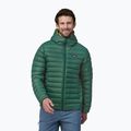 Herren Patagonia Daunenpullover Hoody nadelgrün