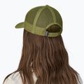 Cap Mütze Patagonia P-6 Logo LoPro Trucker white/buckhorn green 2