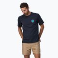 Herren Patagonia Einheit Fitz Responsibili T-Shirt neue Marine