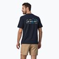 Herren Patagonia Einheit Fitz Responsibili T-Shirt neue Marine 2