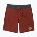 Badeshorts Herren Patagonia Hydropeak Boardshorts mangrove red