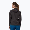 Damen Softshelljacke Patagonia R1 CrossStrata Hoody schwarz 2