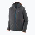 Herren Patagonia R2 TechFace Softshell Jacke forge grau 3