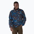 Patagonia Herren-Trekking-Sweatshirt LW Synch Snap-T P/O across oceans/pitch blue