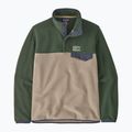 Herren Patagonia LW Synch Snap-T P/O Seevogel grau Trekking Sweatshirt 3