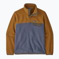 Patagonia Herren-Trekking-Sweatshirt LW Synch Snap-T P/O shelter braun 3