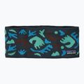 Patagonia Powder Town Damen-Stirnband across oceans/ smolder blau