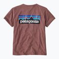 Damen Patagonia P-6 Logo Responsibili-Tee dulse mauve T-shirt 2