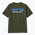 Herren Patagonia P-6 Logo Responsibili-Tee Trekkinghemd torrey pine grün 3