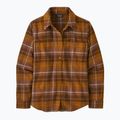 Hemd Damen Patagonia Fjord Flannel happy camper/shelter brown 4