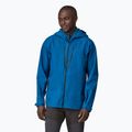 Herren Patagonia Triolet endlos blaue Regenjacke