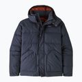 Männer Patagonia Downdrift smoler blau w / brüniert rot Daunenjacke 3