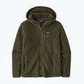 Damen Patagonia Retro Pile Hoody Fleece-Sweatshirt Tannennadel grün 4