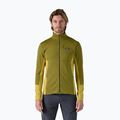 Herren Patagonia R1 Hybrid Fleece-Sweatshirt grasgrün
