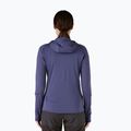 Damen Softshelljacke Patagonia R1 Hybrid Pullover Hoody Sonnenwende lila 2