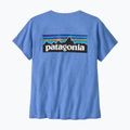 Patagonia P-6 Logo Responsibili-Tee Damen reichlich blau 5