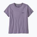 Damen Patagonia P-6 Logo Responsibili-Tee Beton lila T-shirt