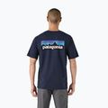 Herren Patagonia P-6 Logo Responsibili-Tee neues navy T-shirt 2