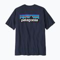 Herren Patagonia P-6 Logo Responsibili-Tee neues navy T-shirt 4