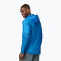Herren Patagonia Houdini Feuchtgebiet blaue Windjacke 3