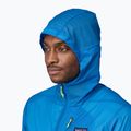Herren Patagonia Houdini Feuchtgebiet blaue Windjacke 4