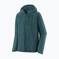 Herren Patagonia Houdini Feuchtgebiet blaue Windjacke 4