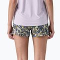 Patagonia Strider Pro 3 1/2" Damen-Shorts wild botanist/thermal blau 2