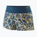 Patagonia Strider Pro 3 1/2" Damen-Shorts wild botanist/thermal blau 3