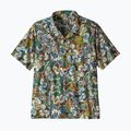 Patagonia Herren Tidal Threads Camp unterseeisch/schwarzes Hemd 3
