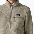 Damen Patagonia Retro Pile Fleece-Sweatshirt Marsupial Flussgestein grün 10