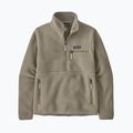 Damen Patagonia Retro Pile Fleece-Sweatshirt Marsupial Flussgestein grün 14