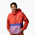 Windjacke für Damen Cotopaxi Teca Half-Zip Windbreaker smell the begonias