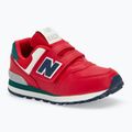 Kinderschuhe New Balance 574's V1 rot