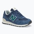 New Balance 574's V2 navy/grün Schuhe