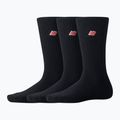 New Balance Patch Logo Crew Socken 3 Paar schwarz