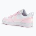 Nike Court Borough Low Recraft weiß/rosa Schaumstoffschuhe 3