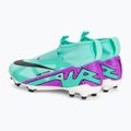 Kinder Fußballschuhe Nike Jr Mercurial Superfly 9 Pro FG hyper türkis/schwarz/weiß/fuchsia Traum 3