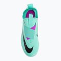 Kinder Fußballschuhe Nike Jr Zoom Mercurial Vapor 15 Academy IC hyper türkis/schwarz/weiß/fuchsia Traum 6