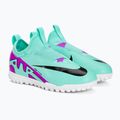 Kinder Fußballschuhe Nike Jr Mercurial Vapor 15 Academy TF hyper türkis/schwarz/weiß/fuchsia Traum 4