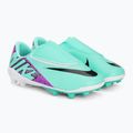 Kinder Fußballschuhe Nike JR Mercurial Vapor 15 Club MG hyper türkis/schwarz/weiß/fuchsia Traum 4