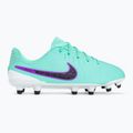 Nike Jr Legend 10 Academy FG/MG Kinder Fußballschuhe hyper türkis/fuchsia dream/schwarz 2