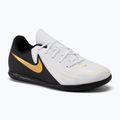 Nike Phantom GX II Club IC Fußballschuhe Weiß/Metallic Gold Coin/Schwarz