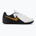 Nike Phantom GX II Club IC Fußballschuhe Weiß/Metallic Gold Coin/Schwarz 2