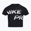 Nike Pro Dri-Fit Cropped Kinder-T-Shirt schwarz