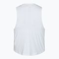 Damen Trainings-T-Shirt Nike One Classic Dri-Fit Cropped Tank weiß 7
