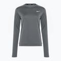 Nike Dri-Fit Crew-Neck Lauf-Langarmshirt für Damen Rauchgrau