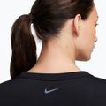 Damen Trainings-T-Shirt Nike One Fitted Dri-Fit Cropped Top schwarz 5
