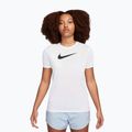 Nike Dri-Fit Trainings-T-Shirt für Frauen, weiß/schwarz