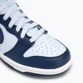 Nike Dunk High Fußballschuhe grau/weiß/midnight navy 7