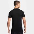 Herren Trainings-T-Shirt Nike Flex Rep Dri-Fit schwarz/weiss 3